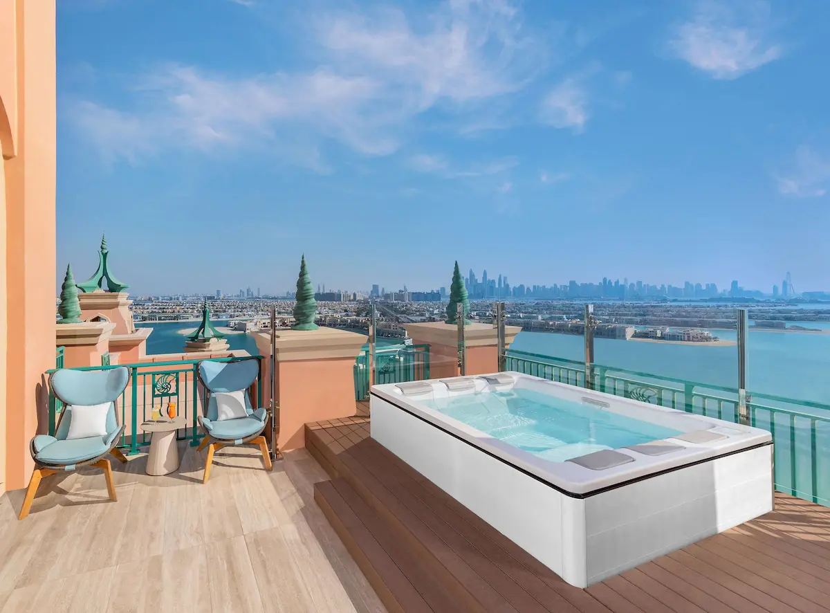 تراس هتل آتلانتیس، د پالم